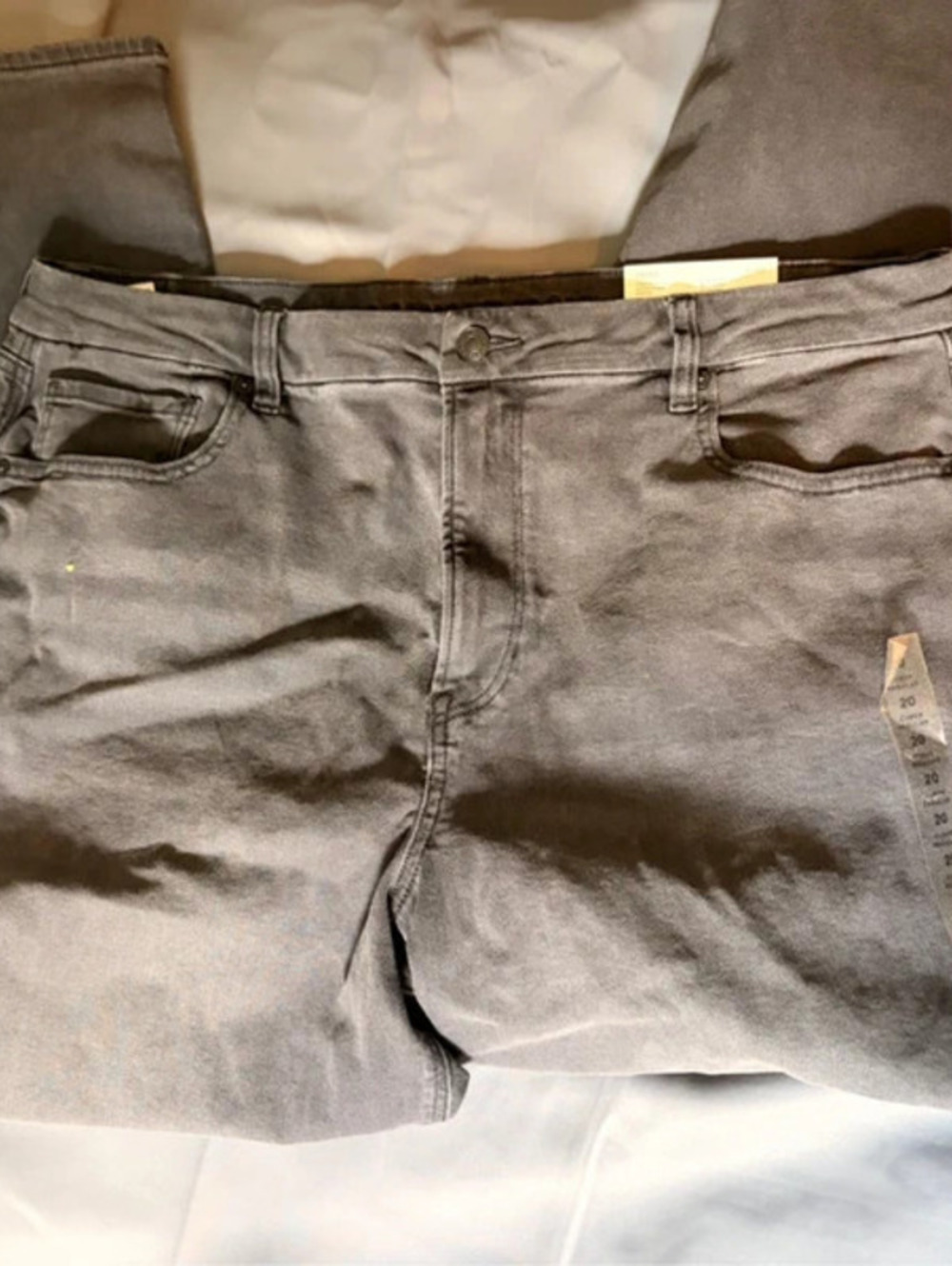 American Eagle black/grey mom jeans Size 20